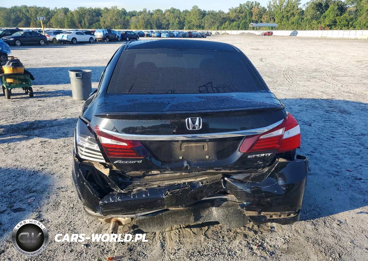 2016 Honda Accord Sport VIN:1HGCR2F55GA113191 - 6