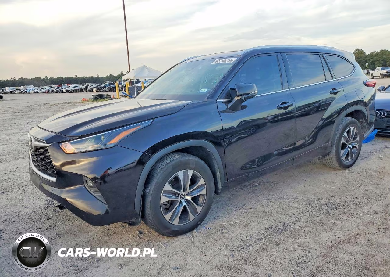 2022 Toyota Highlander Xle VIN:5TDGZRAH2NS125728 - 1
