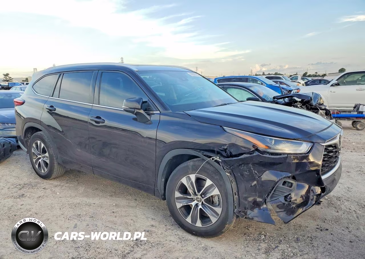 2022 Toyota Highlander Xle VIN:5TDGZRAH2NS125728 - 4