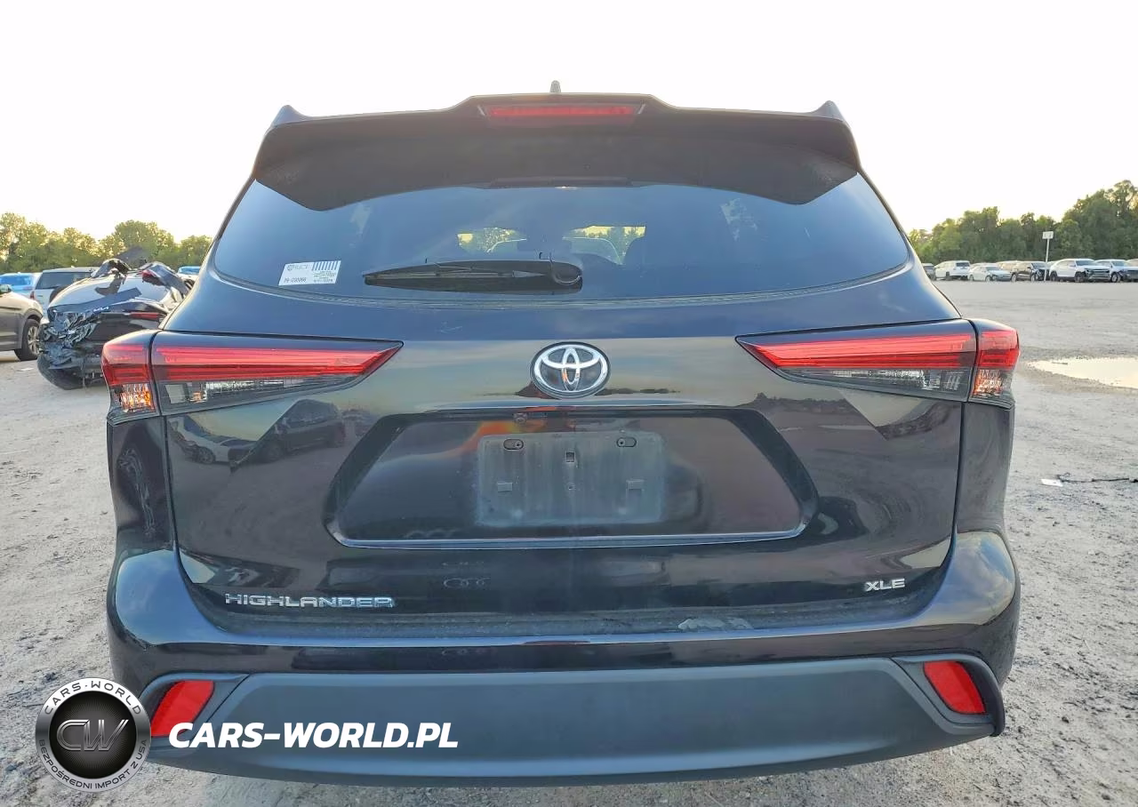 2022 Toyota Highlander Xle VIN:5TDGZRAH2NS125728 - 6