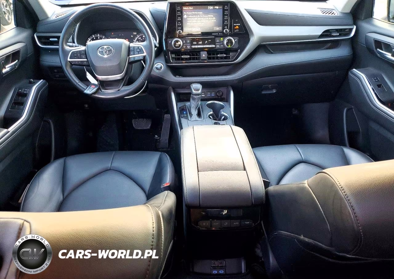 2022 Toyota Highlander Xle VIN:5TDGZRAH2NS125728 - 8
