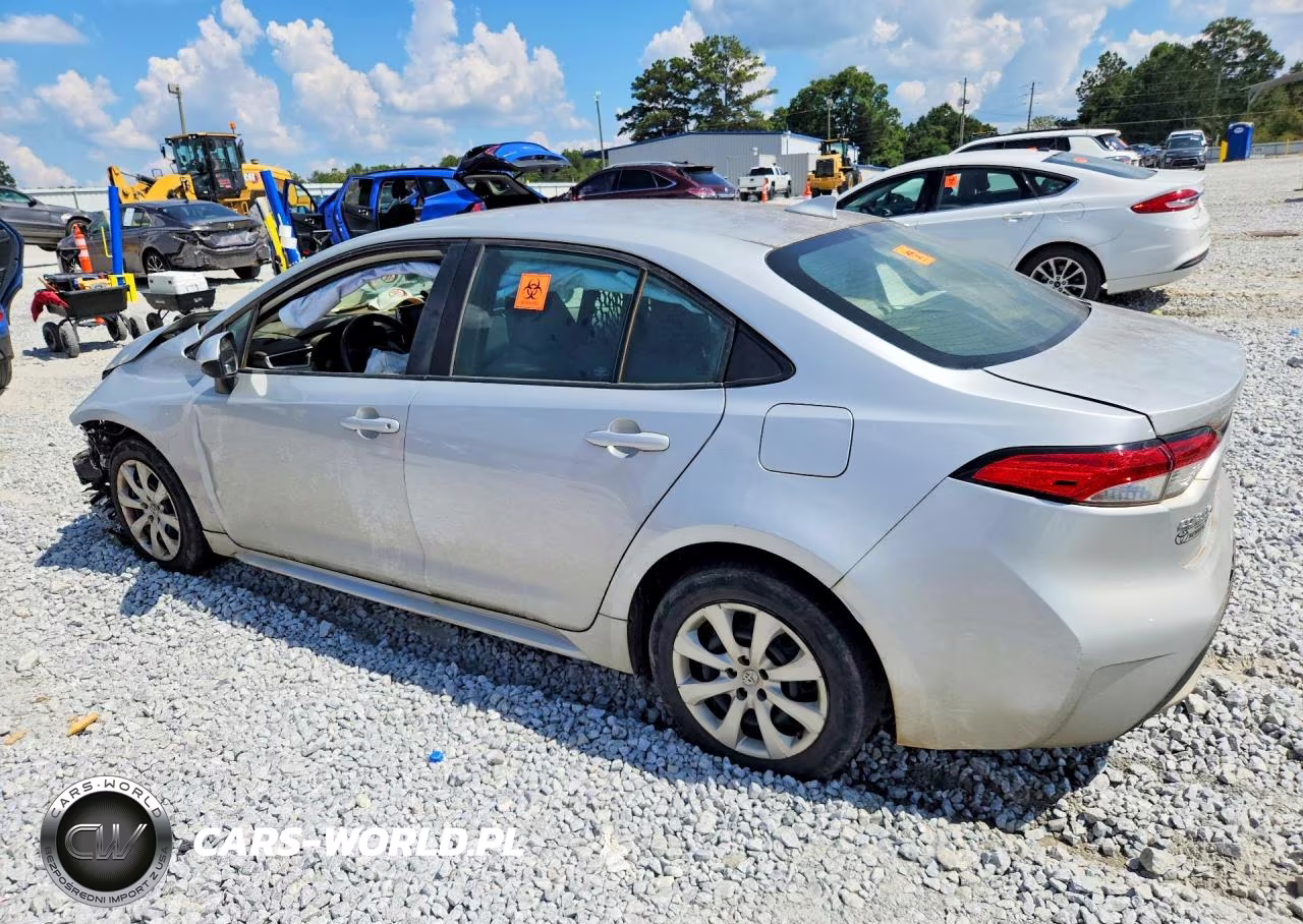 2020 Toyota Corolla Le VIN:5YFEPRAE1LP135966 - 2