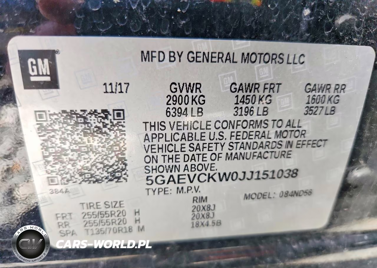 2018 Buick Enclave Avenir VIN:5GAEVCKW0JJ151038 - 13