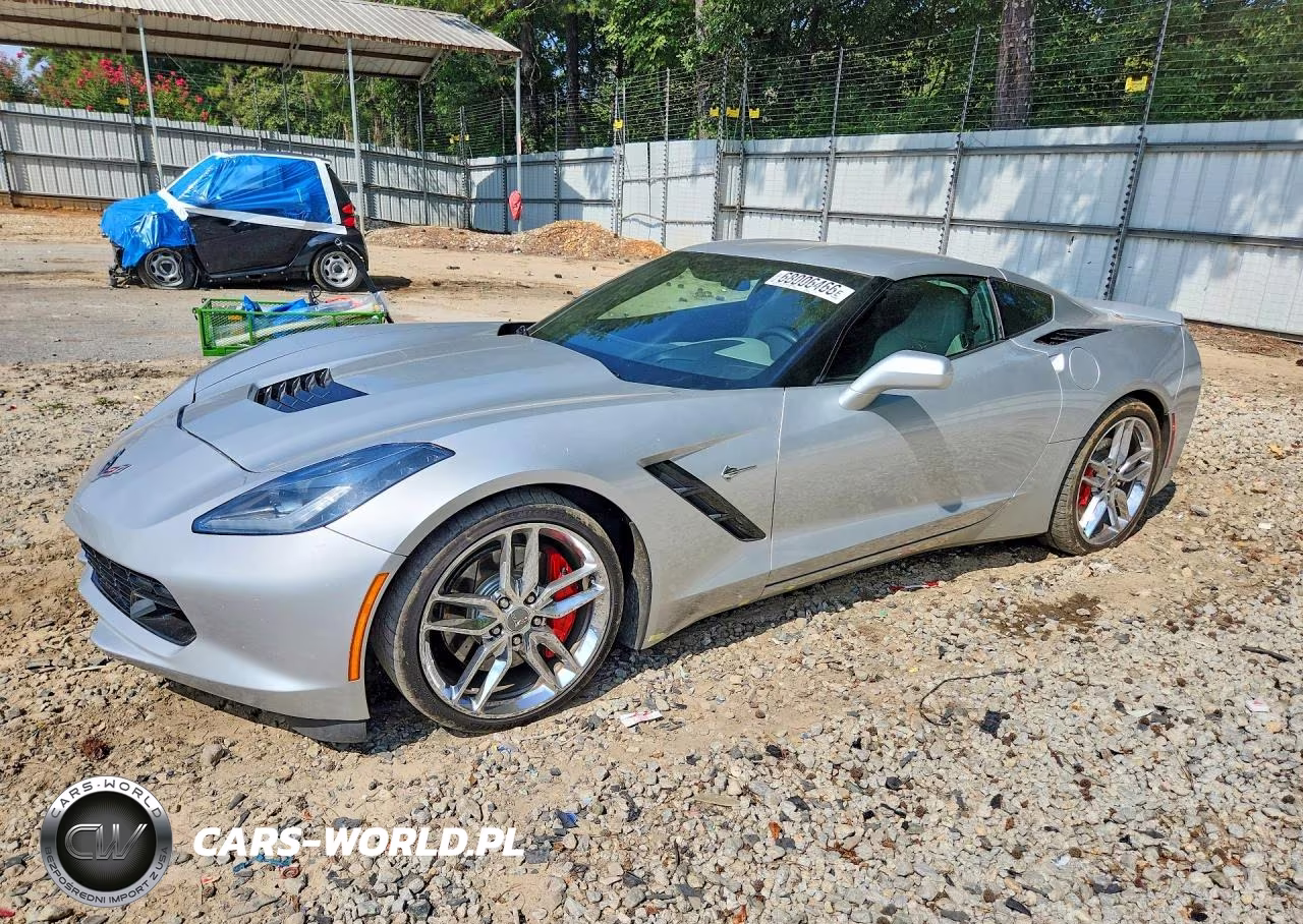 2014 Chevrolet Corvette Stingray Z51 3Lt VIN:1G1YM2D73E5000264 - 1