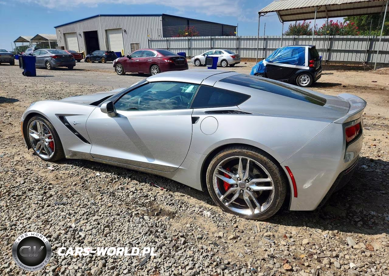 2014 Chevrolet Corvette Stingray Z51 3Lt VIN:1G1YM2D73E5000264 - 2