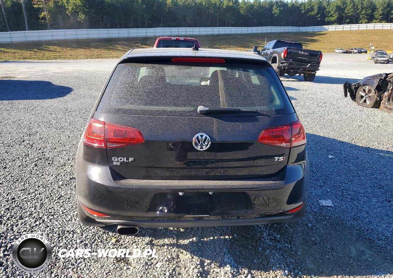 2016 Volkswagen Golf S-Se VIN:3VW217AUXGM036315 - 6