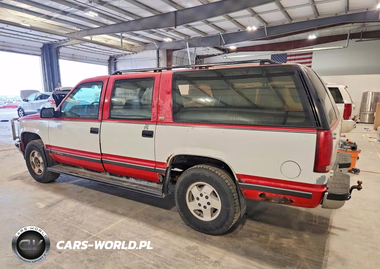 1993 Chevrolet Suburban K1500 VIN:1GNFK16K8PJ325154 - 2