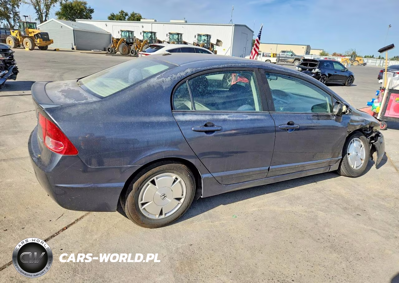 2008 Honda Civic Hybrid VIN:JHMFA36228S017737 - 3
