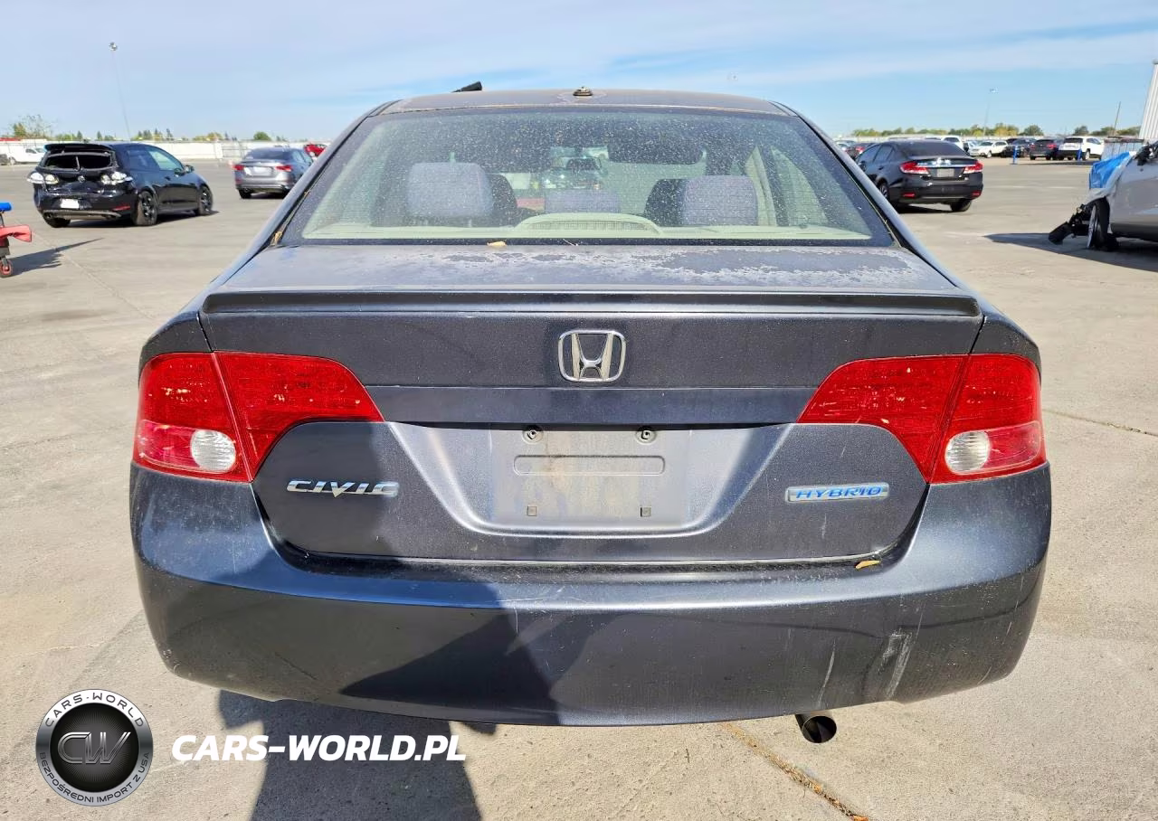 2008 Honda Civic Hybrid VIN:JHMFA36228S017737 - 6