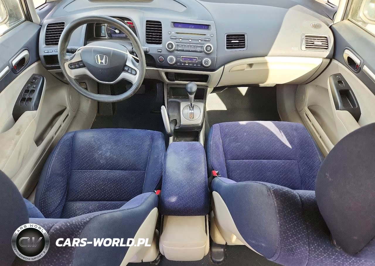 2008 Honda Civic Hybrid VIN:JHMFA36228S017737 - 8