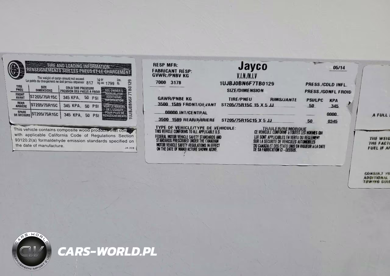 2015 Jayco Jay Flight Camper VIN:1UJBJ0BN6F7TB0129 - 10
