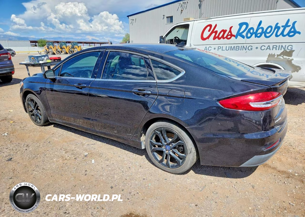 2019 Ford Fusion Se VIN:3FA6P0HD3KR201297 - 2