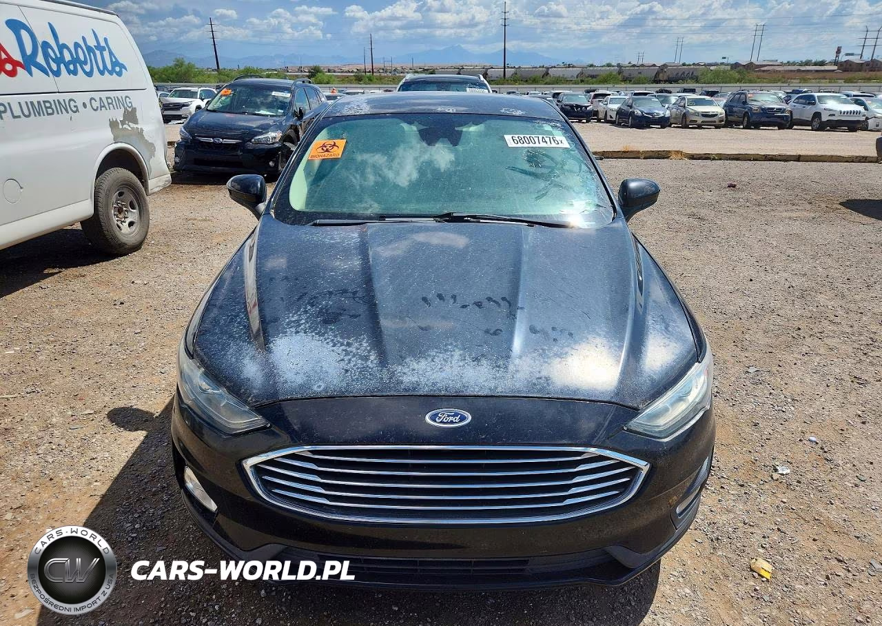 2019 Ford Fusion Se VIN:3FA6P0HD3KR201297 - 5