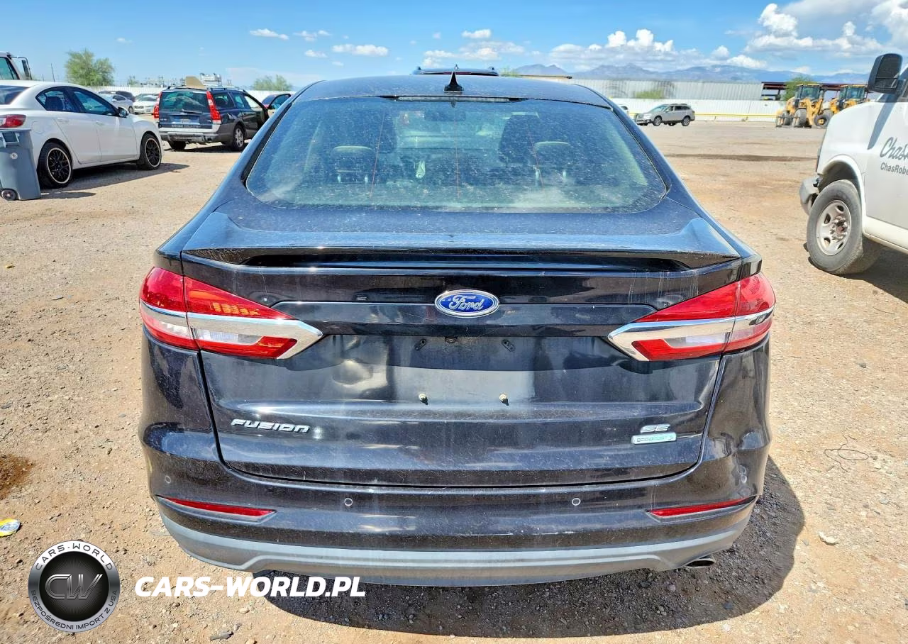2019 Ford Fusion Se VIN:3FA6P0HD3KR201297 - 6