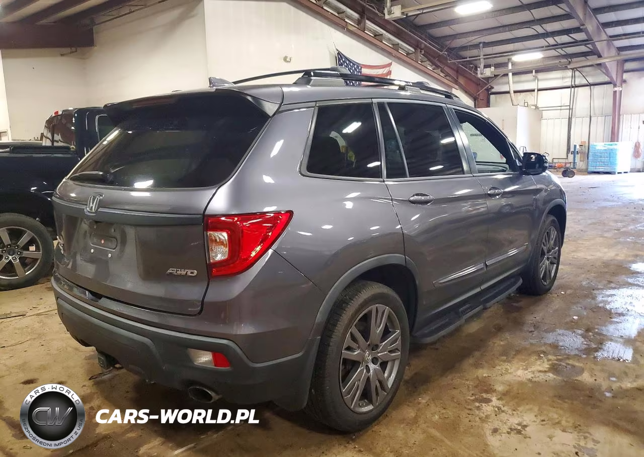 2020 Honda Passport Exl VIN:5FNYF8H51LB004130 - 3