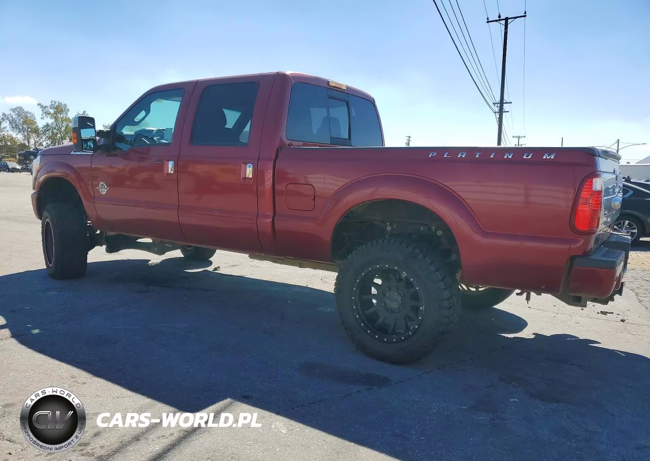 2013 Ford F250 Super Duty VIN:1FT7W2BT0DEB75406 - 2