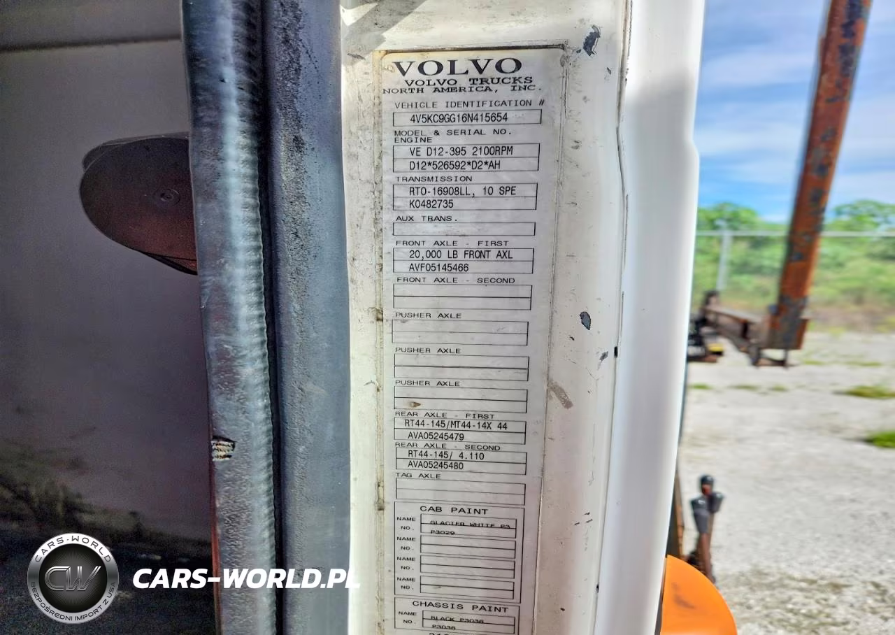 2006 Volvo Vhd Roll-Off Container Truck VIN:4V5KC9GG16N415654 - 13