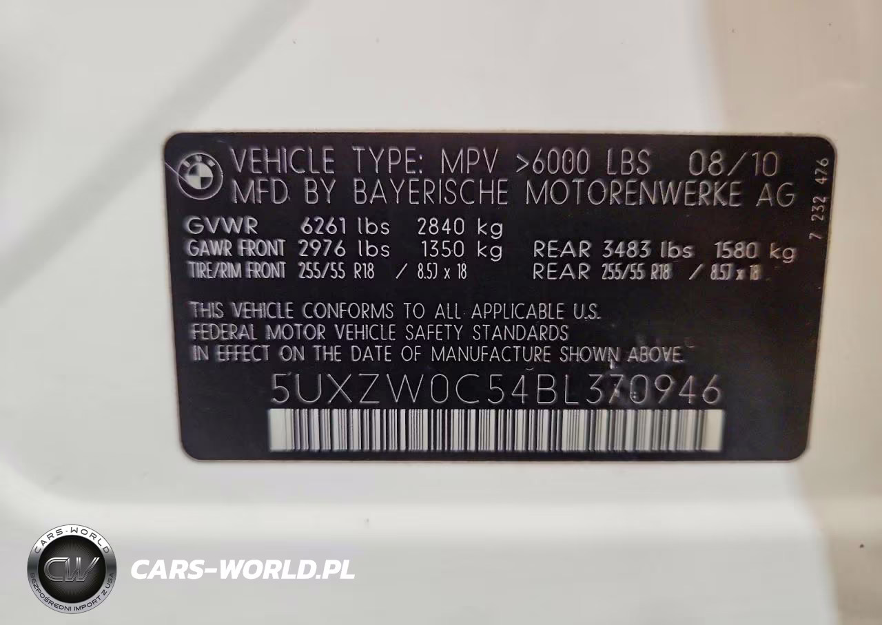 2011 BMW X5 xDrive35D VIN:5UXZW0C54BL370946 - 13