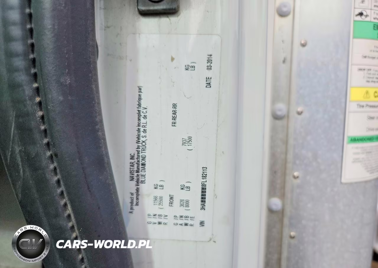 2015 International 4300 Box Truck VIN:3HAMMMMM8FL182113 - 11