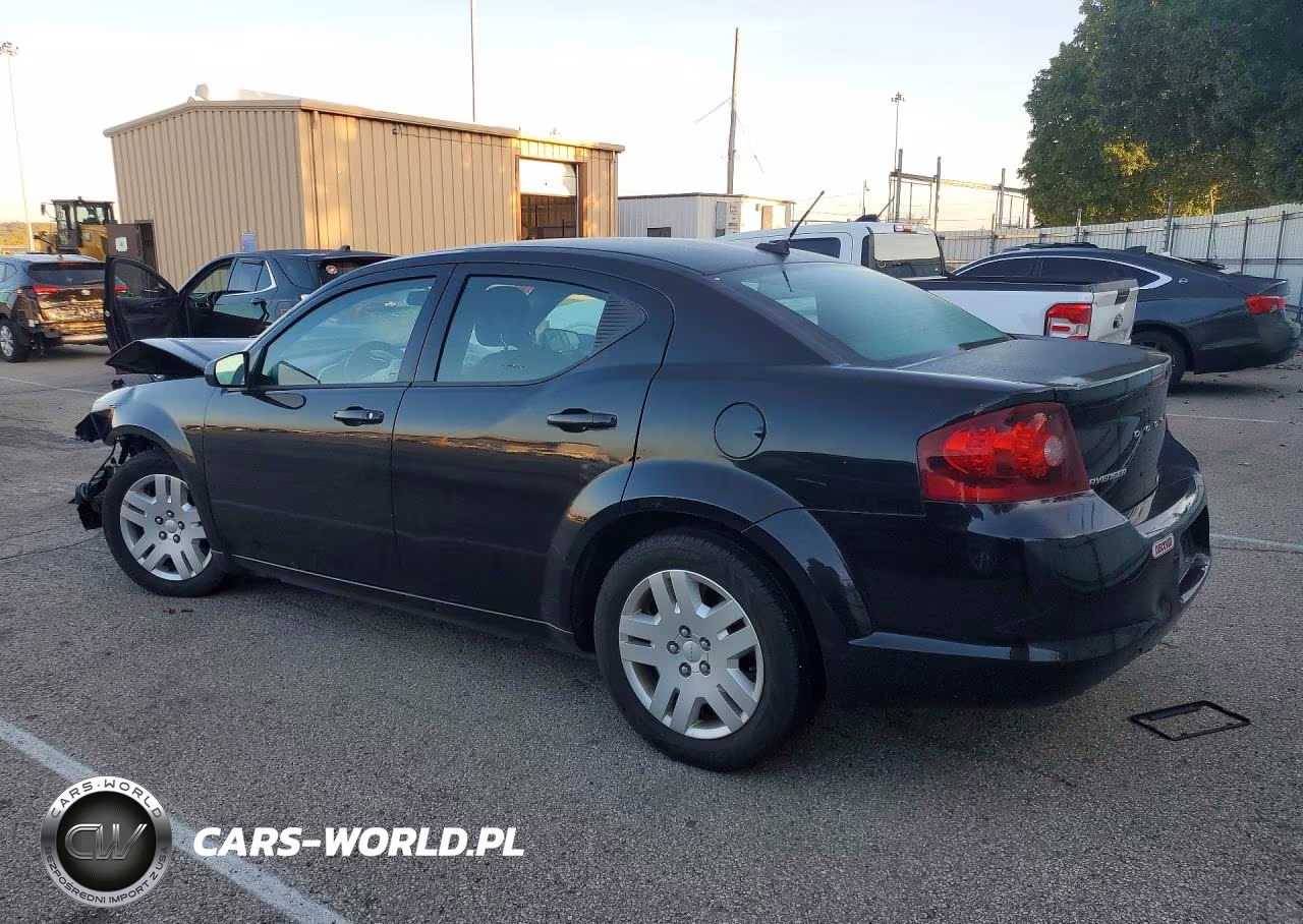 2013 Dodge Avenger Se VIN:1C3CDZAB9DN622034 - 2