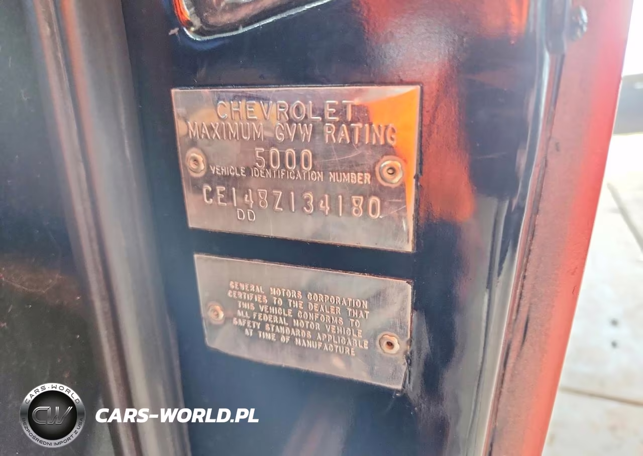 1968 Chev Pickup VIN:CE148Z134180 - 12