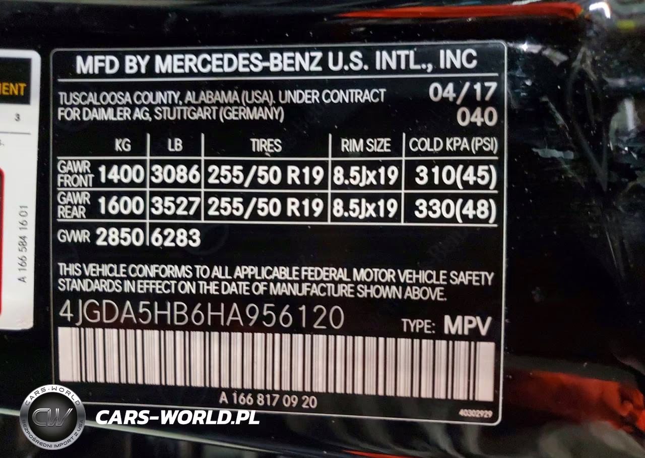 2017 Mercedes-Benz Gle 350 4Matic VIN:4JGDA5HB6HA956120 - 13