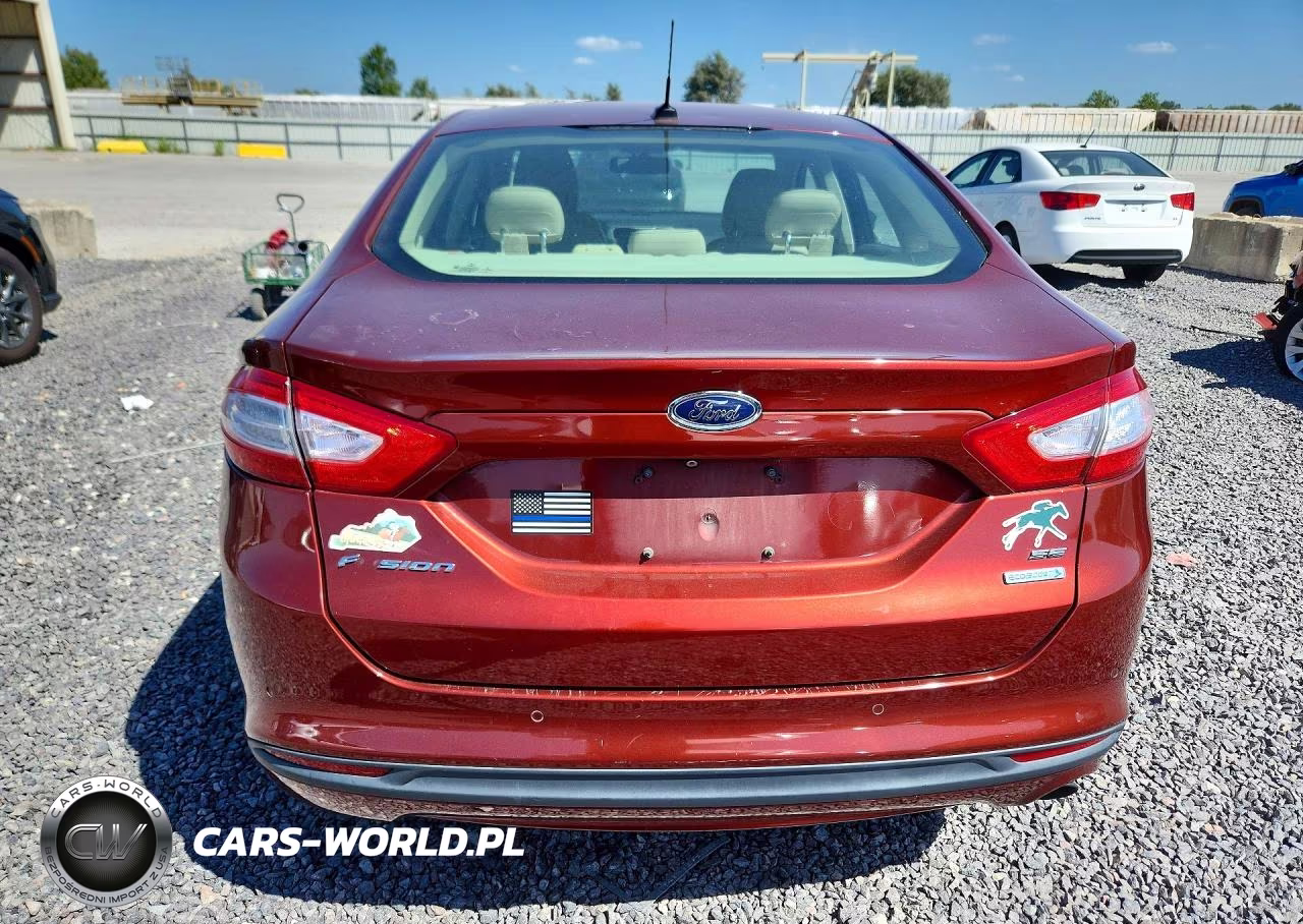 2014 Ford Fusion Se VIN:3FA6P0HD7ER121487 - 6
