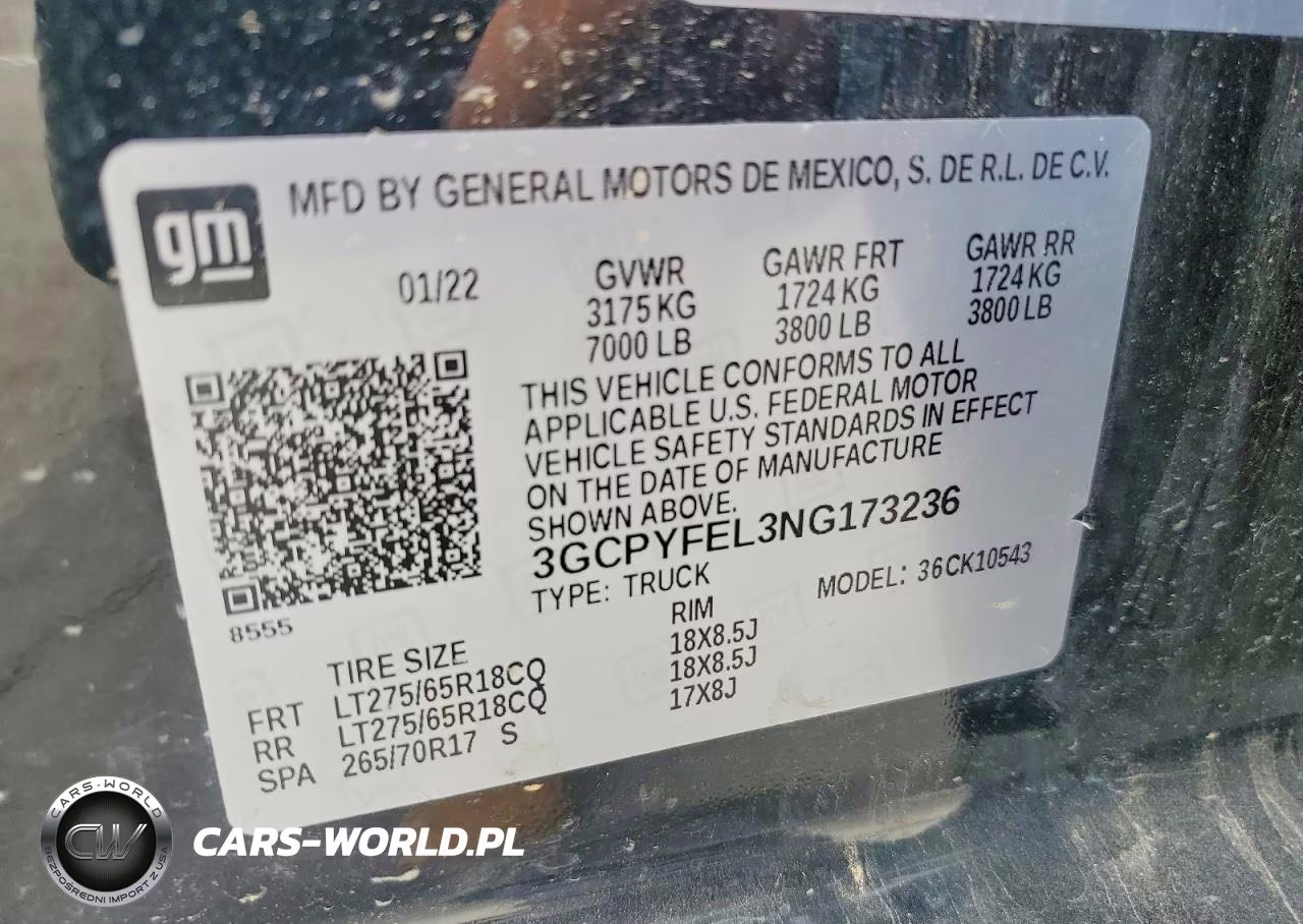 2022 CHEVROLET SILVERADO LTD K1500 LT TRAIL BOSS VIN:3GCPYFEL3NG173236 - 12