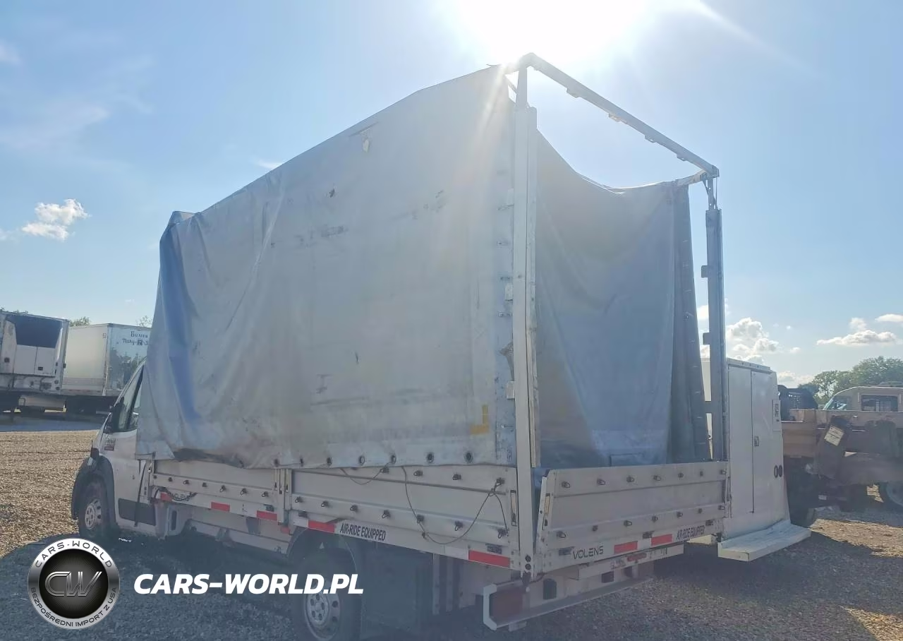 2019 Ram Promaster 3500 Curtain Side Truck VIN:3C7WRVFG7KE564923 - 2