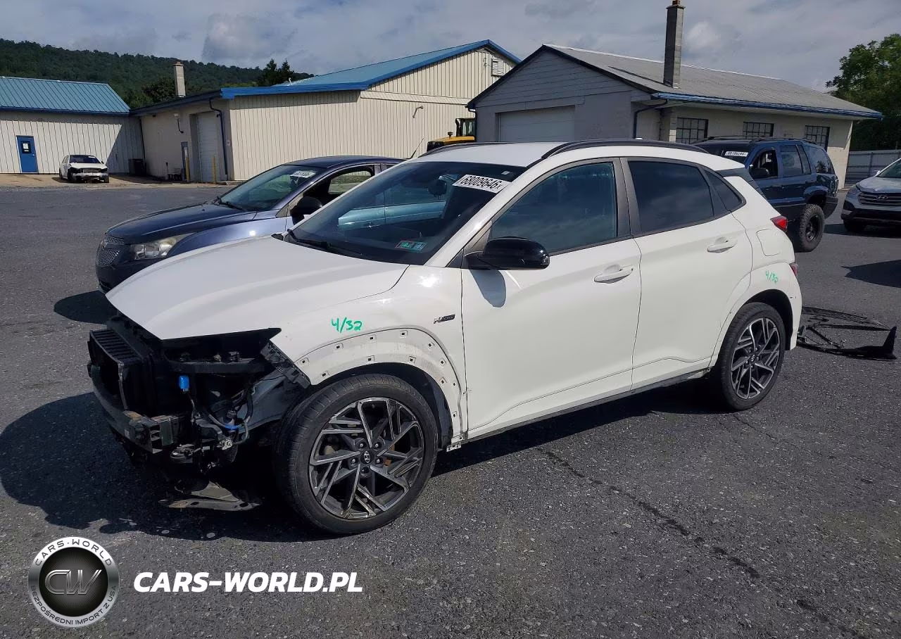 2022 Hyundai Kona N Line VIN:KM8K3CA38NU822907 - 1