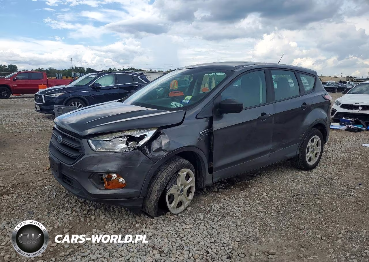 2017 Ford Escape S VIN:1FMCU0F71HUD85414 - 1
