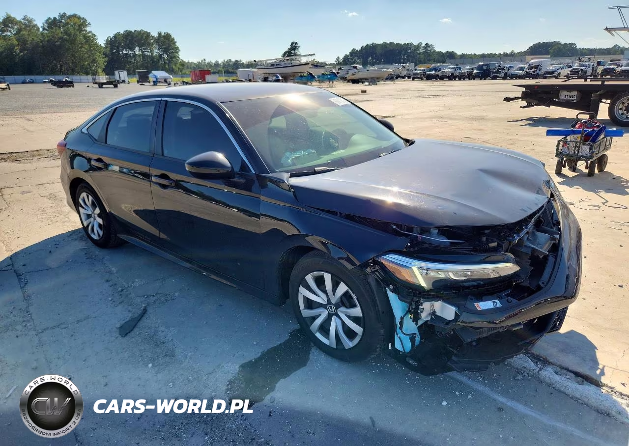 2026 Honda Civic Lx VIN:2HGFE2F27TH554945 - 4