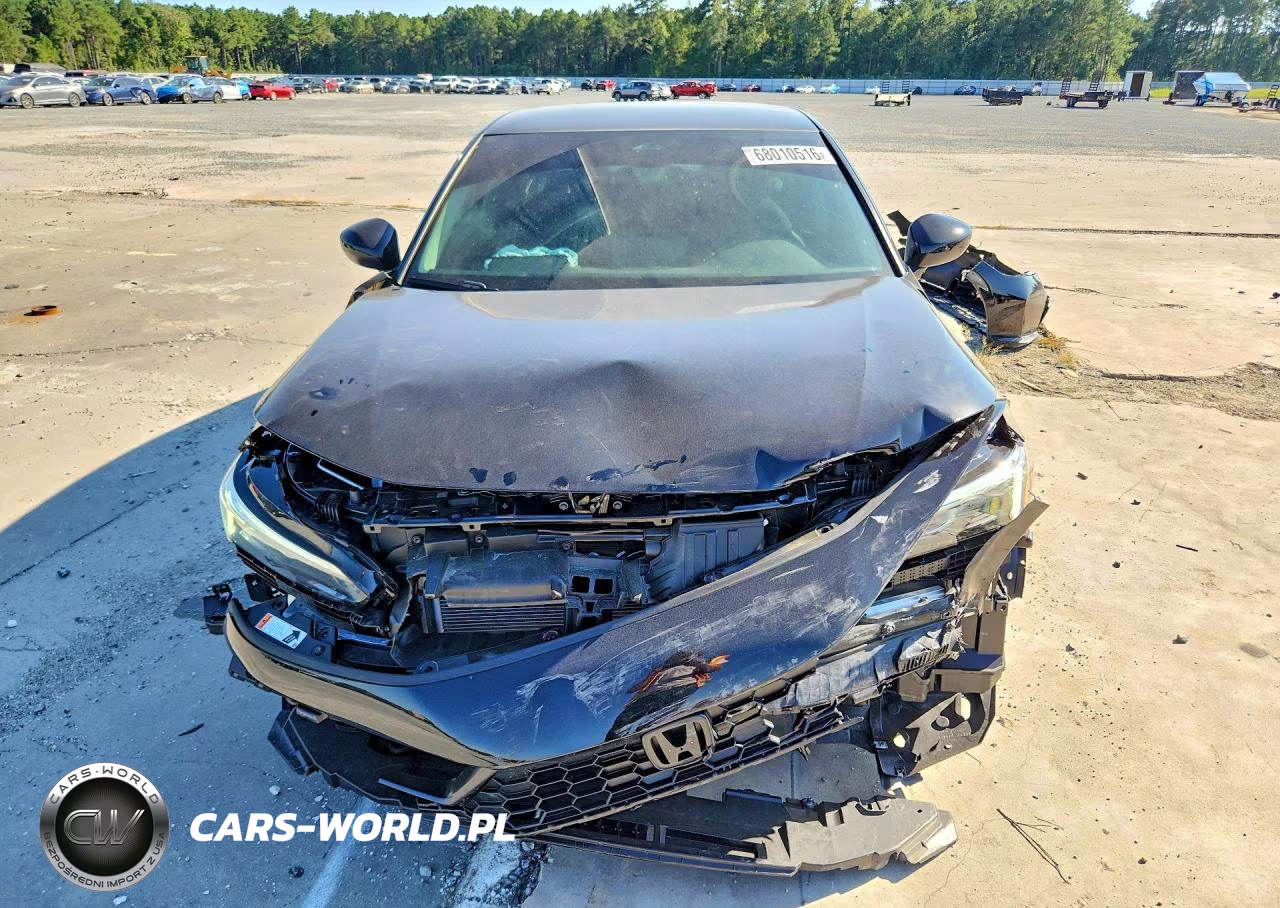 2026 Honda Civic Lx VIN:2HGFE2F27TH554945 - 5