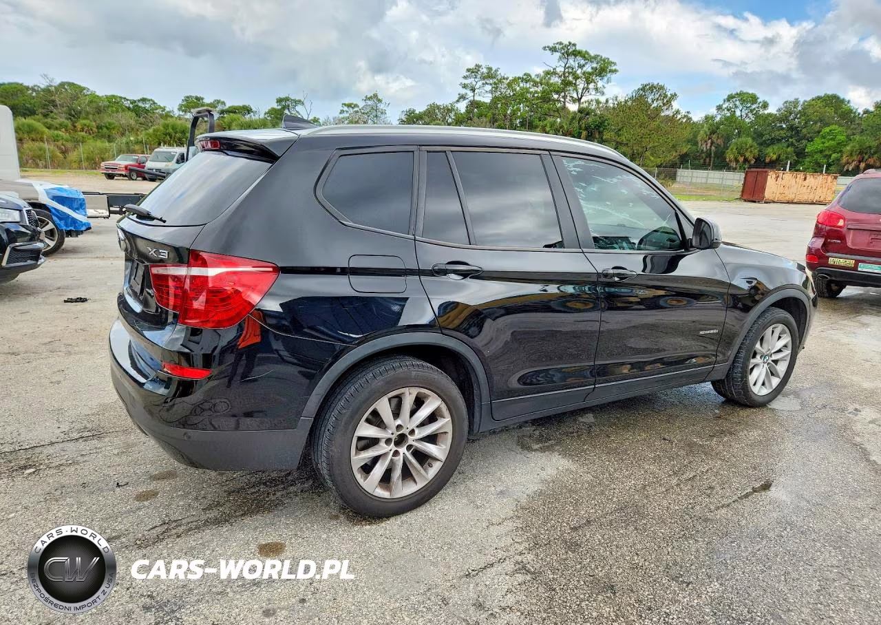 2017 BMW X3 Sdrive28I VIN:5UXWZ7C30H0V93707 - 3