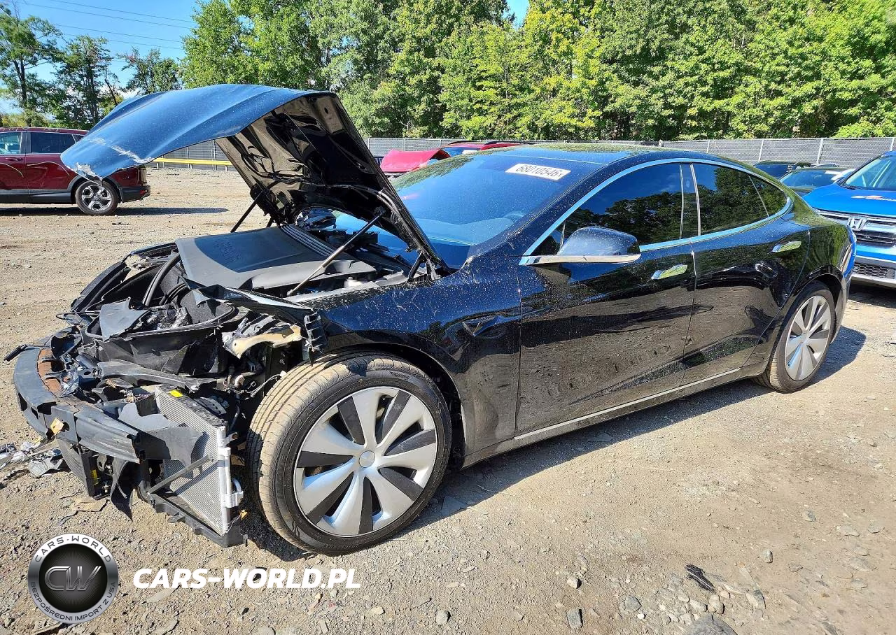 2021 Tesla Model S VIN:5YJSA1E22MF424342 - 1