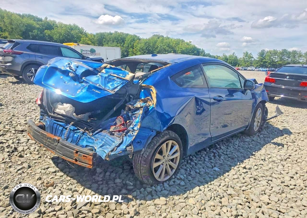 2012 Honda Civic Exl VIN:2HGFG3B19CH556208 - 3