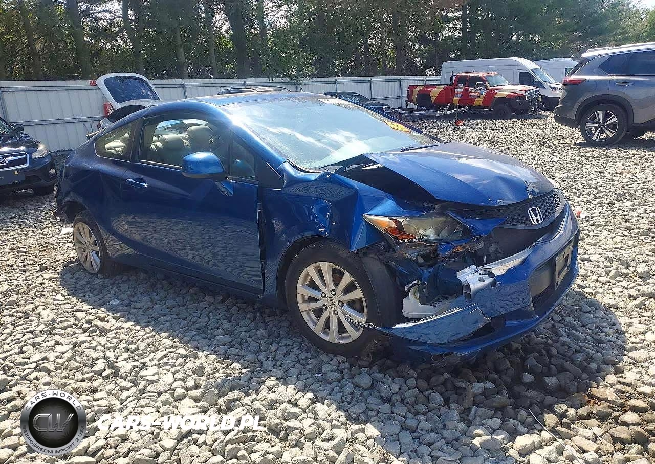 2012 Honda Civic Exl VIN:2HGFG3B19CH556208 - 4