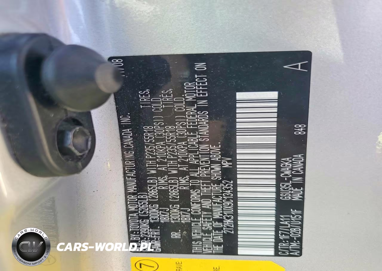 2009 Lexus Rx 350 VIN:2T2HK31UX9C134352 - 13