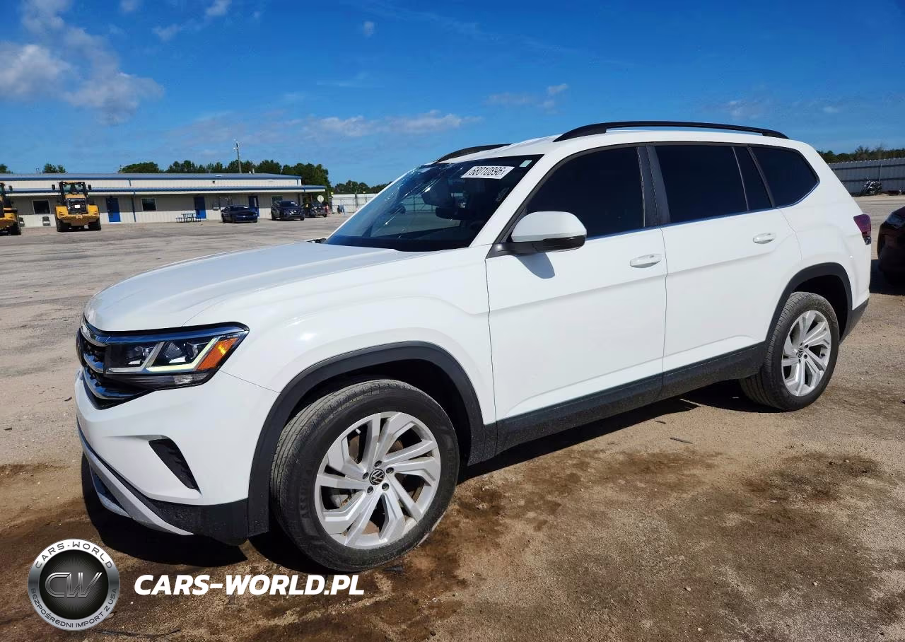 2021 Volkswagen Atlas Se VIN:1V2WR2CA8MC591729 - 1