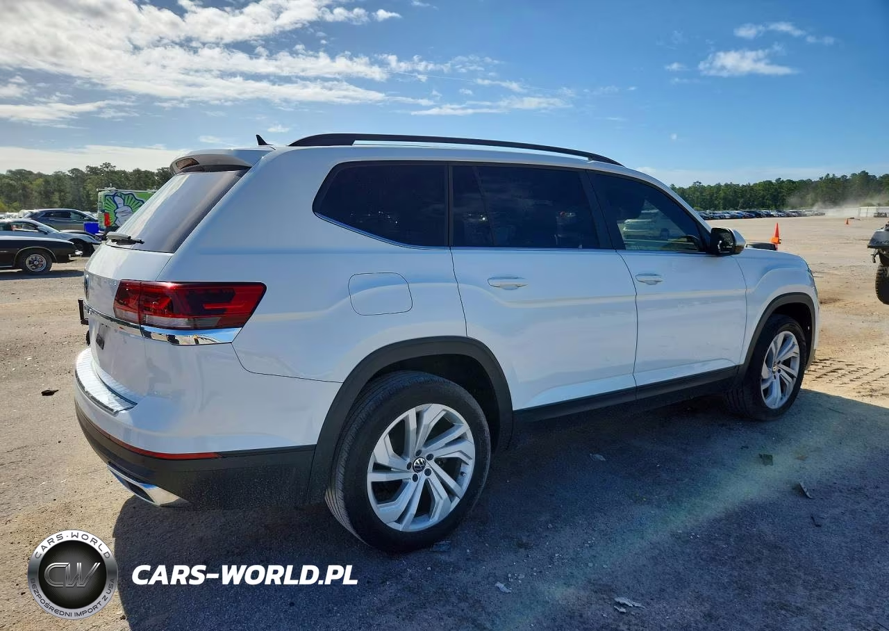 2021 Volkswagen Atlas Se VIN:1V2WR2CA8MC591729 - 3