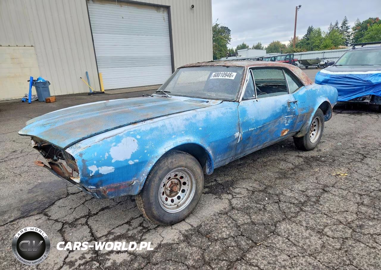 1967 Pontiac Firebird VIN:223377U108487 - 1