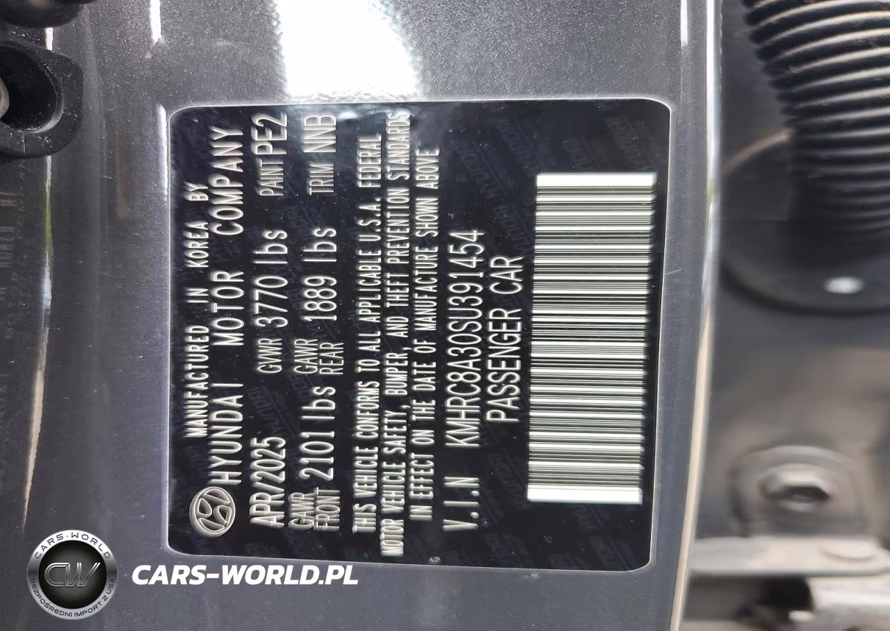 2025 Hyundai Venue Sel VIN:KMHRC8A30SU391454 - 13