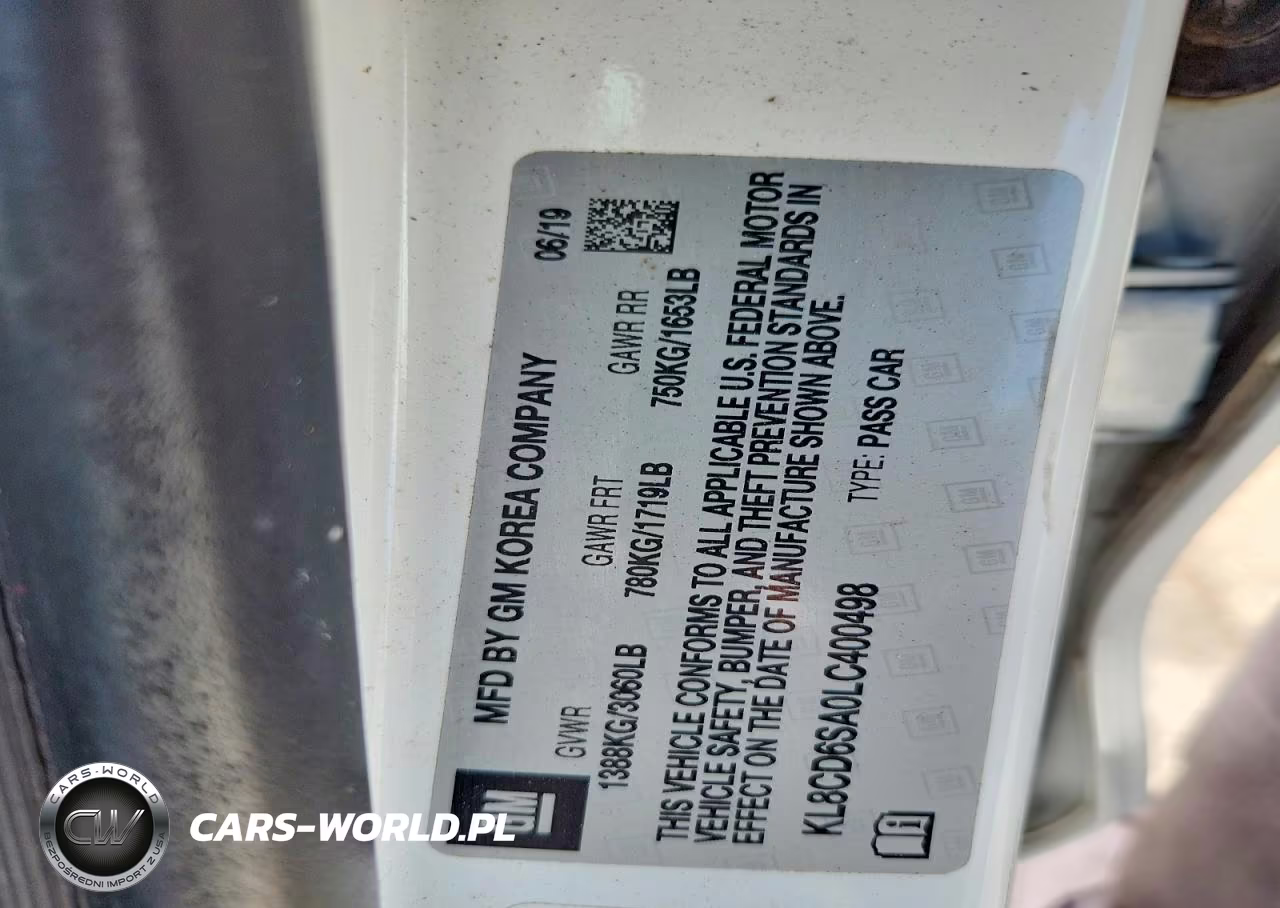 2020 Chevrolet Spark 1Lt VIN:KL8CD6SA0LC400498 - 13