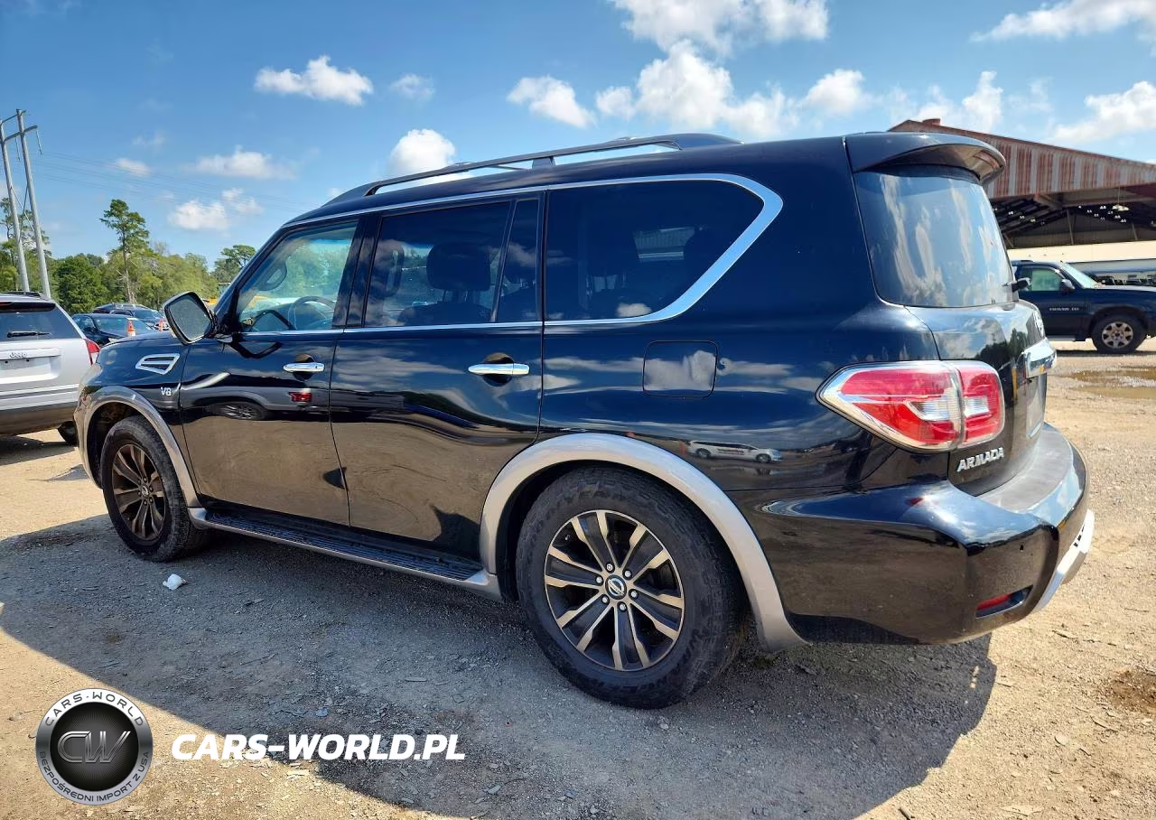 2017 Nissan Armada Platinum VIN:JN8AY2NF4H9303235 - 2