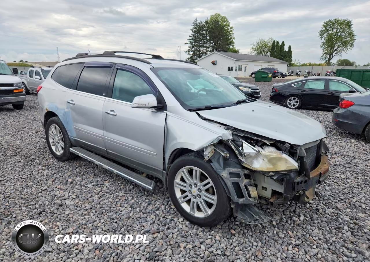 2011 Chevrolet Traverse Lt VIN:1GNKRGED5BJ389810 - 4