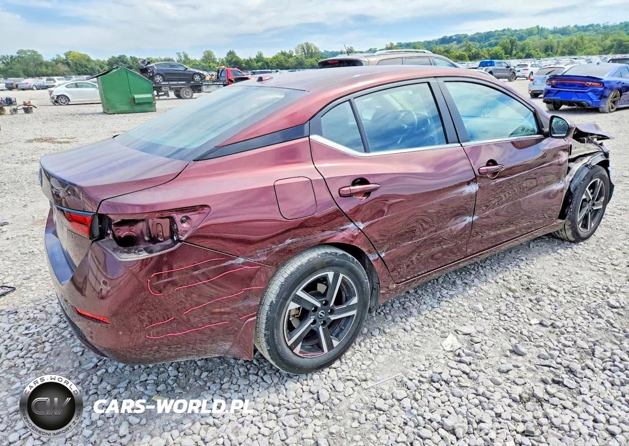 2025 Nissan Sentra Sv VIN:3N1AB8CV9SY325763 - 3