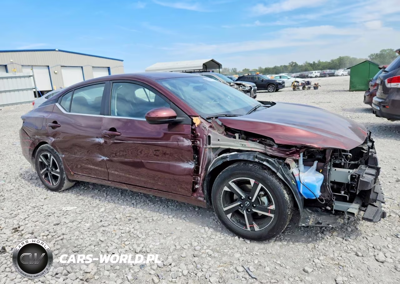 2025 Nissan Sentra Sv VIN:3N1AB8CV9SY325763 - 4