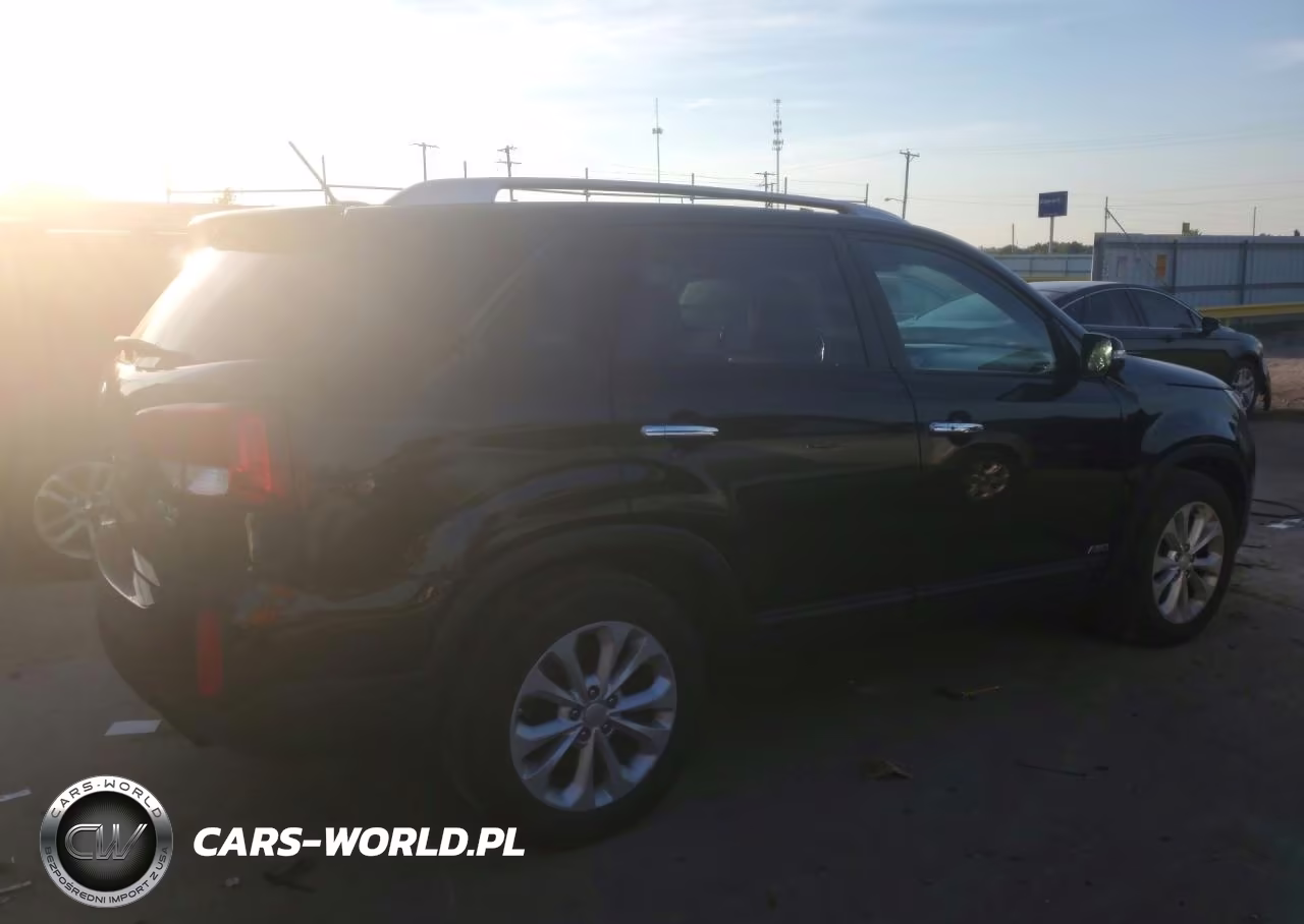 2014 Kia Sorento Ex VIN:5XYKUDA75EG542552 - 3