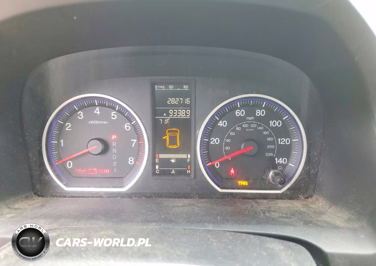 2008 Honda Cr-V Exl VIN:5J6RE48718L036611 - 9