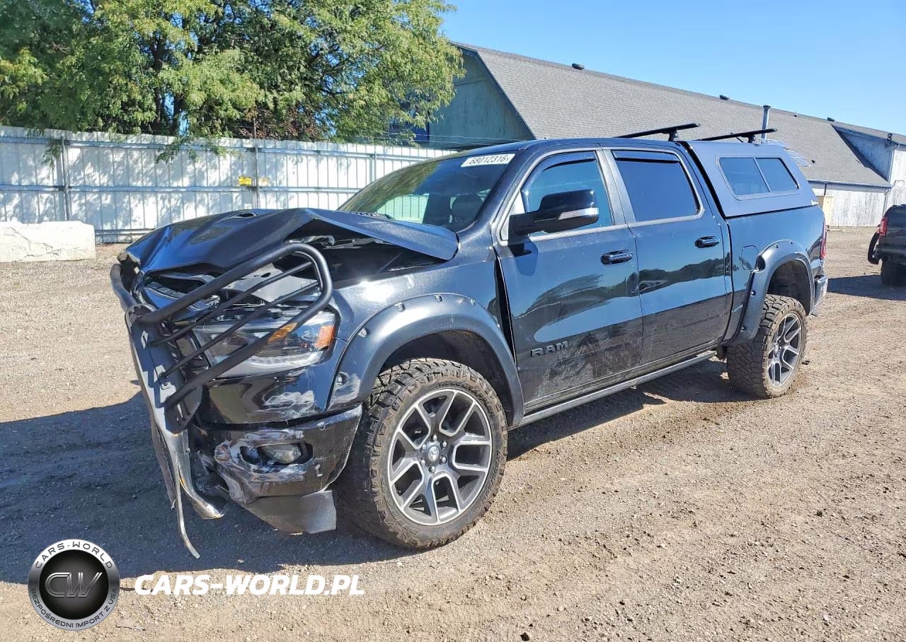 2019 Ram 1500 Laramie VIN:1C6SRFJT4KN908636 - 1